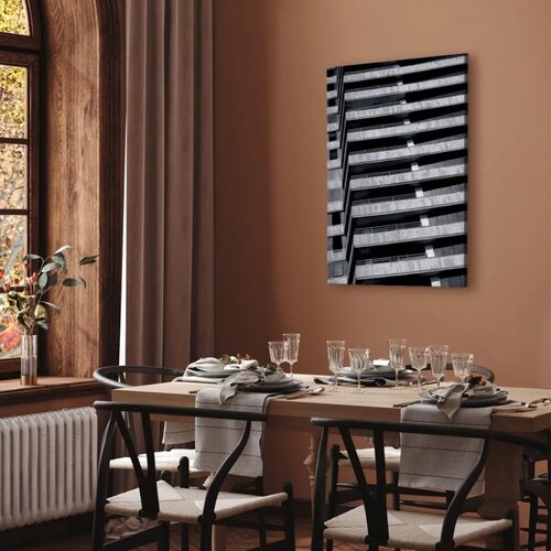  Slika - Architectural Raster (1 Part) Vertical 60x90 Premium Print Slike