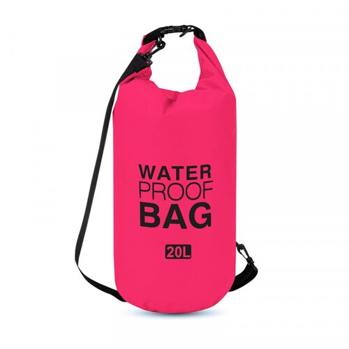  Vodootporna torba dry bag 20L pink Cene
