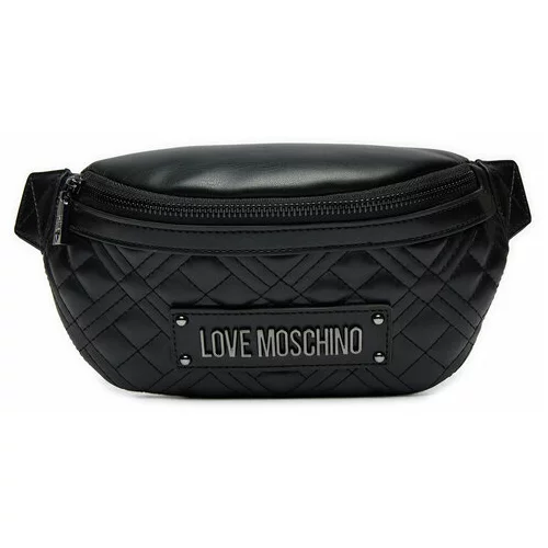 Love Moschino torba za okoli pasu JC4003PP1LLA000A Črna