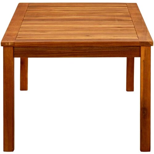 VidaXL Vrtni stolić za kavu 110 x 60 x 45 cm masivno bagremovo drvo Slike