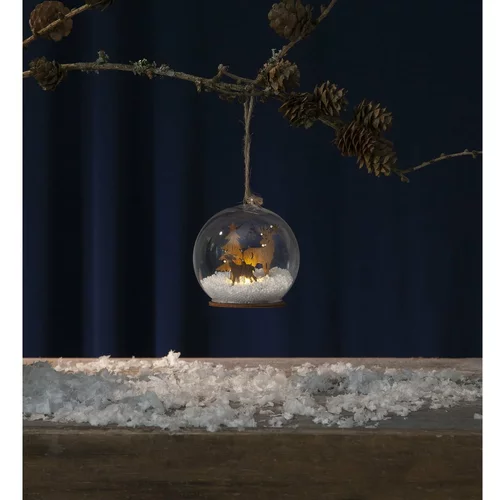 Star Trading Božična viseča LED svetlobna dekoracija Fauna