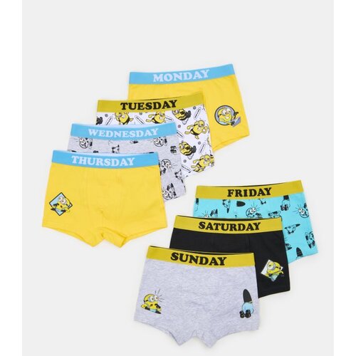 Sinsay Pamučne Bokserice s Printom Minions 7 kom Slike