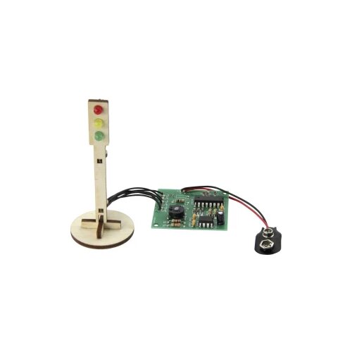 Sol Expert Elektronische Ampel, L&amp;ouml;tbausatz 73880 komplet za sastavljanje iznad 14 godina Slike