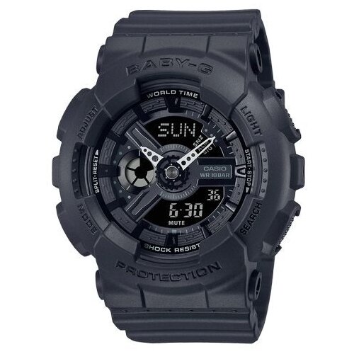 Casio Ženski sat BA-110XBC-1A, Kvarcni mehanizam, Crno kući&amp;scaron;te, Crni Slike