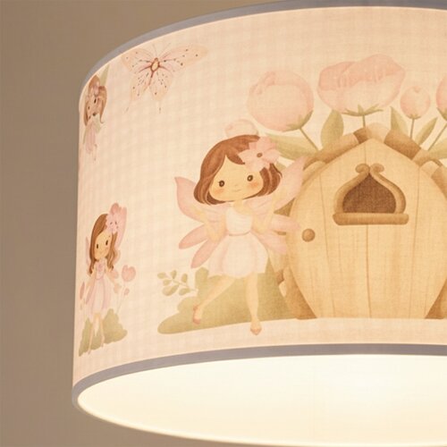  Brilagi - LED dečiji luster na sajli BOBO 1xE27/10W/230V prečnik 35 cm ružičasta/vile Slike