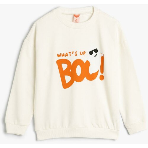 Koton Baby Boy Ecru Sweatshirt Slike
