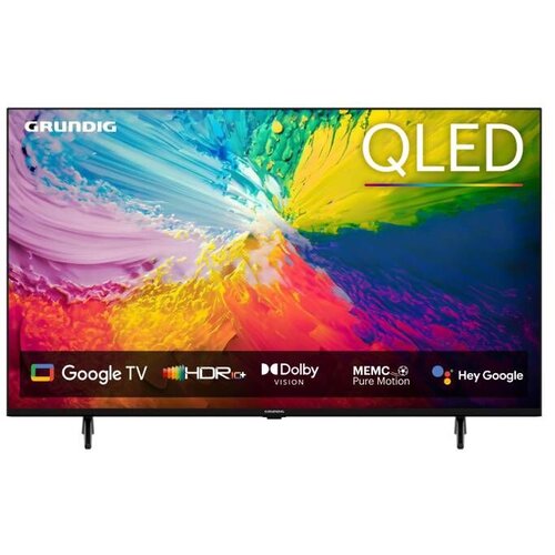 Grundig QLED televizor 55" GIQ 8950 B, 4K Ultra HD, Smart TV, Google TV, Dolby Digital i Dolby Atmos, Crni Cijene