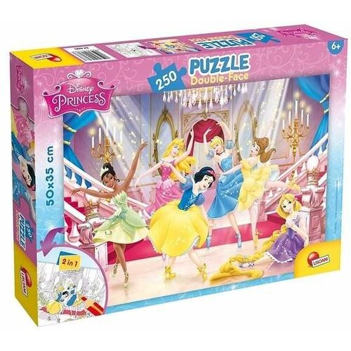Lisciani Puzzle Princess 2u1 složi I oboji - 250 delova Slike