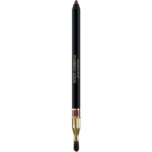 Dolce & Gabbana My Lip Overliner svinčnik za ustnice s čopičem odtenek 06 My Rich Plum - Warm Red Toned Purple 1.2 g Cene