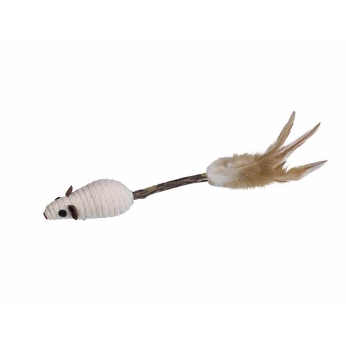 Nobby igrača matatabi, palica s perjem in mi&amp;scaron;ko - 14 cm Slike