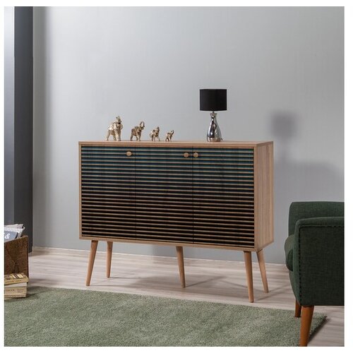 Hanah home Komoda Mega 120x90x36cm Hrast Cene