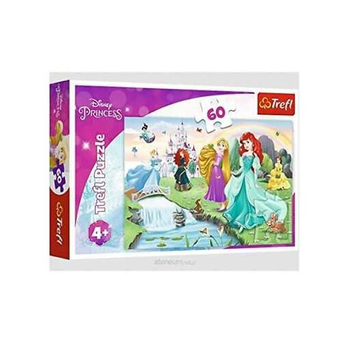 Trefl Puzzle Disney Meet the Princesses - 60 delova Cene