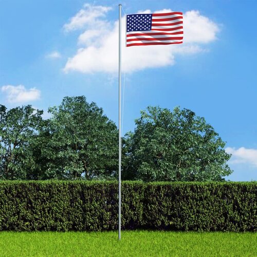 vidaXL Ameriška zastava 90x150 cm Cene