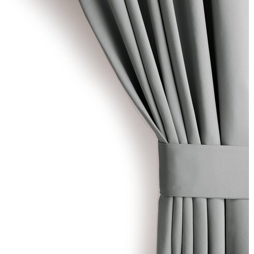 Restilo Siva zatamnjujuća/termo izolacijska zavjesa 140x245 cm Pleat &amp;ndash; Slike