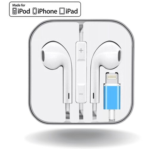  Slu&amp;scaron;alice za iPhone Lightning BT bele Slike