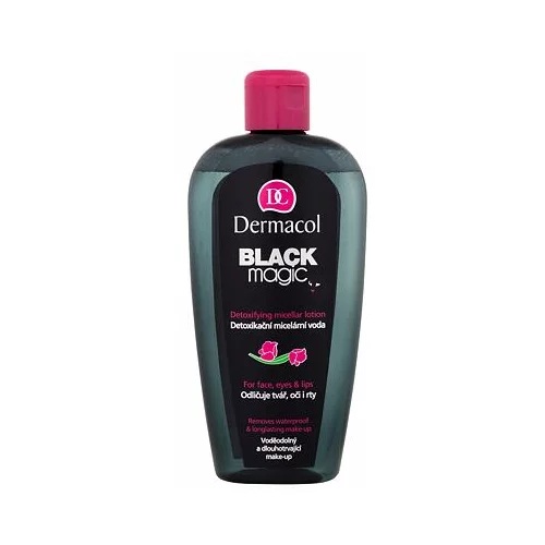 Dermacol Black Magic Detoxifying micelarna voda z razstrupljevalnim učinkom 200 ml