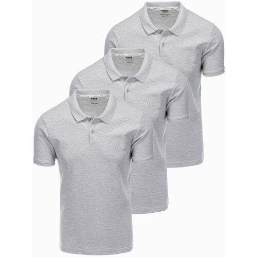 Ombre Cotton polo shirt set 3-pack Cijene