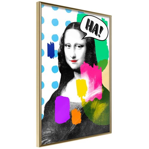  Poster - Mona Lisa&amp;#039;s Laughter 40x60 Slike