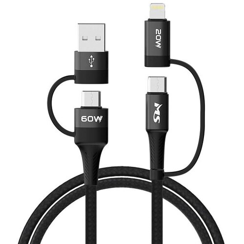 Ms Kabal CC USB AM/CM -&amp;gt; USB CM/Lightning 1m Slike