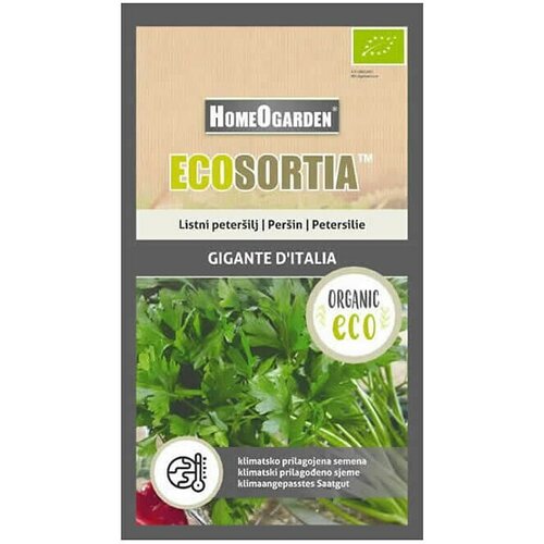 HOMEOGARDEN Sjeme povrća Ecosortia per&amp;scaron;in (Botanički opis: Petroselinum crispum (Mill.) Nyman ex A. W. Hill ) Slike