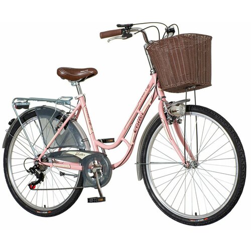 Visitor ženski bicikl FAM2630 S6#13 $ 26"/17" machiato caffe roze Cene