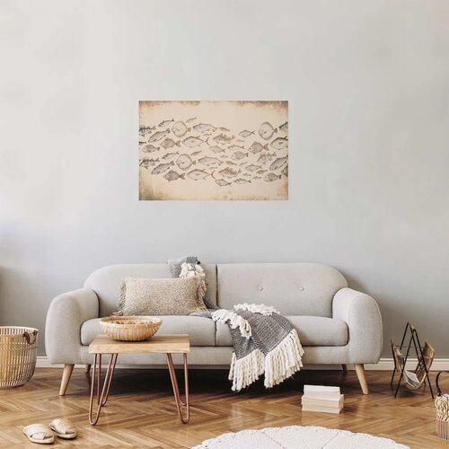  Plakat - Subtle Little Fish 60x40 Bez okvira Cijene