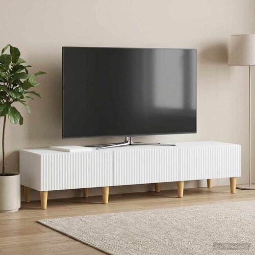  TV ormar s ladicama 147 x 34,5 x 30 cm Konstruirano drvo Slike