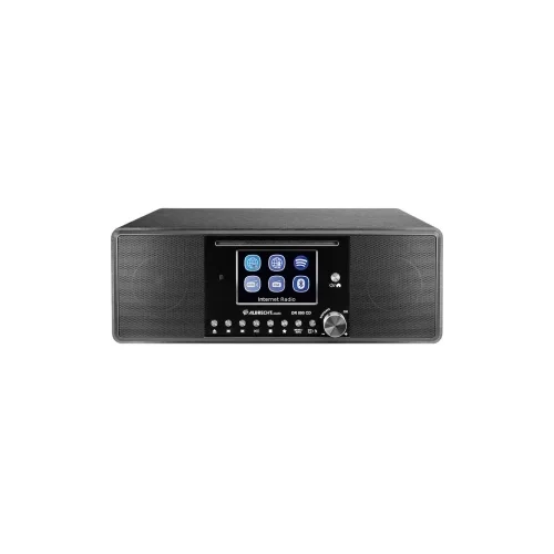 Albrecht DR 895 internet stolni radio internet, DAB+ (1012), UKW (1014) DAB+, internetski radio , USB, CD, WLAN crna