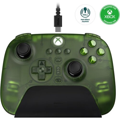 8BitDo bežični gamepad ulitmate 3 multi Platform/BT/2.4GHz/Hall effect/typec/xbox transparent + dock Slike