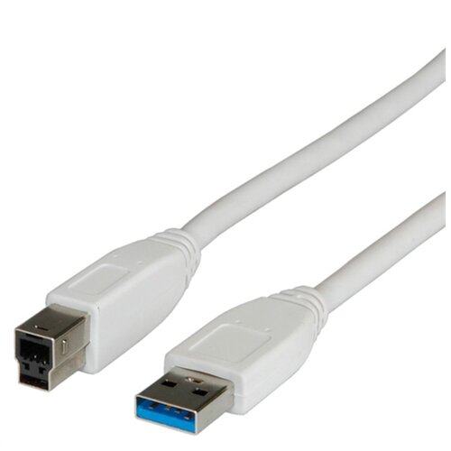 Secomp USB3.0 A-B M/M beige 1.8m Cene