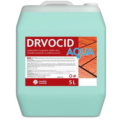 Iskra Impregnacija za drvo Drvocid Aqua bezbojni, 5 l Slike