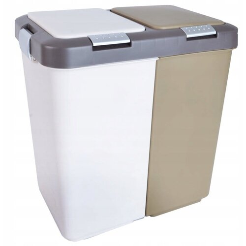 Orion Dvojni ko&amp;scaron; za odpadke Duo Dust, 40 l Slike