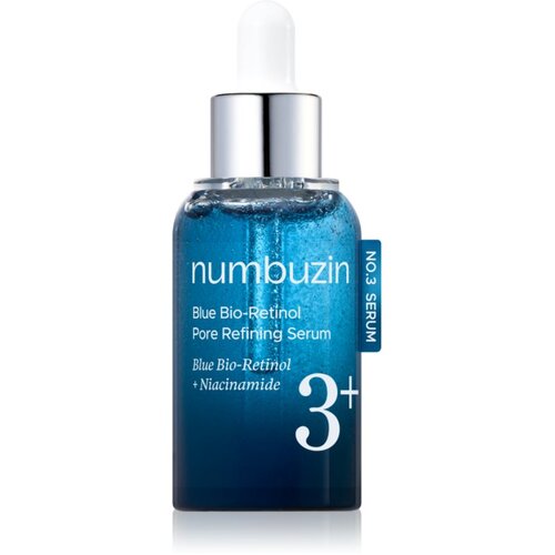 Numbuzin No. 3 Blue Bio-Retinol Pore Refining Serum učvrstitveni serum za obraz za glajenje kože in zmanj&amp;scaron;anje por 30 ml Slike