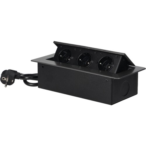 Orno Produžni kabel sa 3 x Schuko utičnice, ugradbena &amp;ndash; OR-AE-1337(GS)/GR Slike