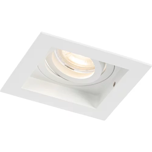 QAZQA Moderni vgradni reflektor bel nastavljiv - Carree