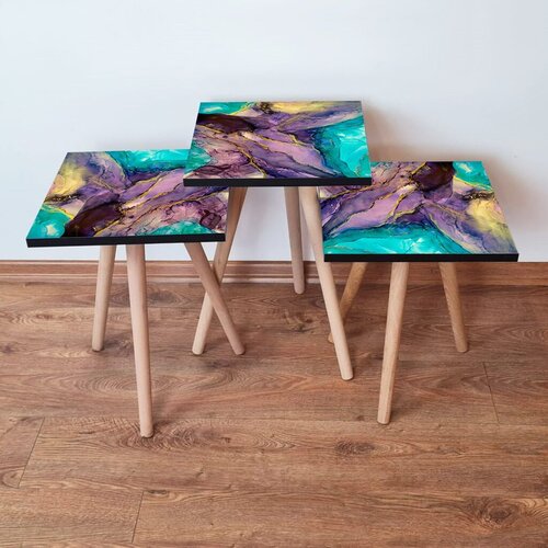 Hanah home set klub stočića 3Shp254, 3 komada, Bež Cene