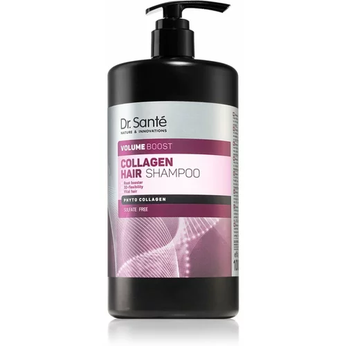 Dr. Santé Collagen šampon za okrepitev las za gostoto las in zaščito proti lomljivosti 1000 ml