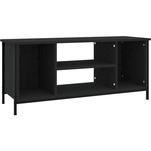 Maison Chic TV omarica - TV enota - Televizijska omarica črna 102x35x45 cm inženirski les, (21701405) Cene