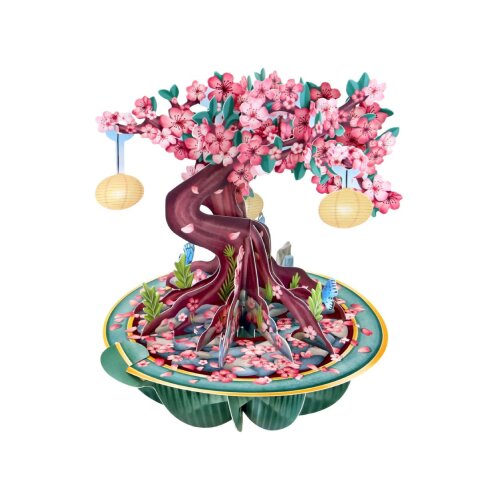 Santoro Pirouettes - Čestitka 3D - Pirouettes, Cherry Blossom Cene
