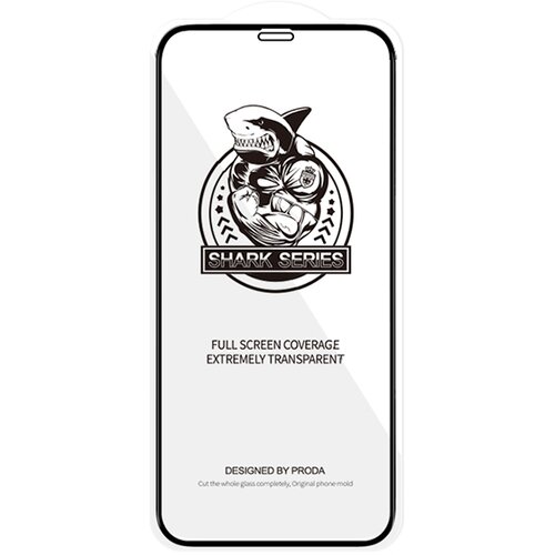 Proda Shark Kaljeno staklo za&scaron;titnik zaslona s kući&scaron;tem u okviru za iPhone 12 Pro/iPhone 12 Cijene