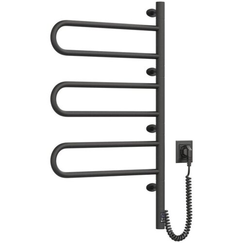  Električni rotirajući su&scaron;ač za pe&scaron;kire sa termostatom FOUETTE 100W 80x49 cm crna Cene
