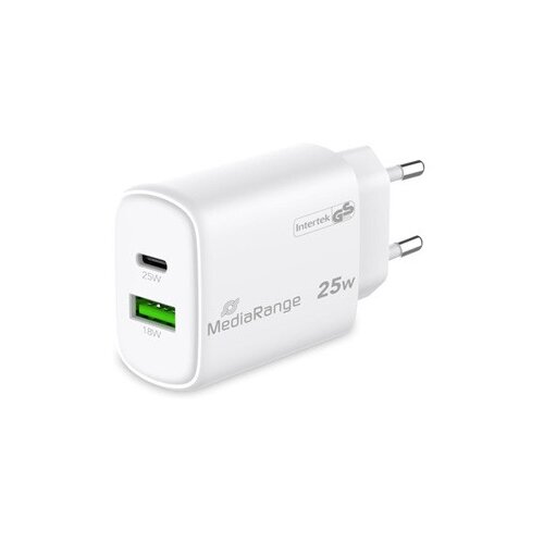  Polnilec hitri mediarange 25 w z izhodom usb-a in usb-c mrma112 MEDIARANGE Cene