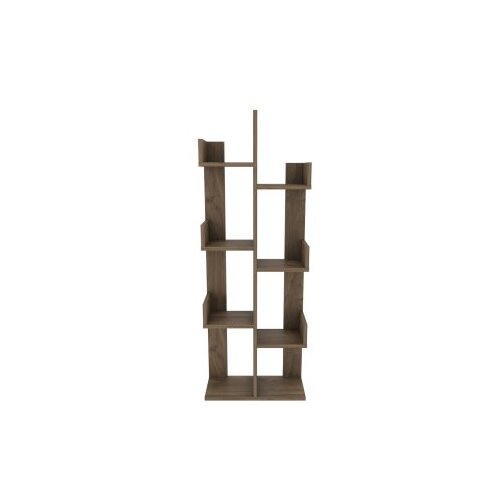 Woody Fashion polica za knjige luisa - walnut walnut bookshelf Slike