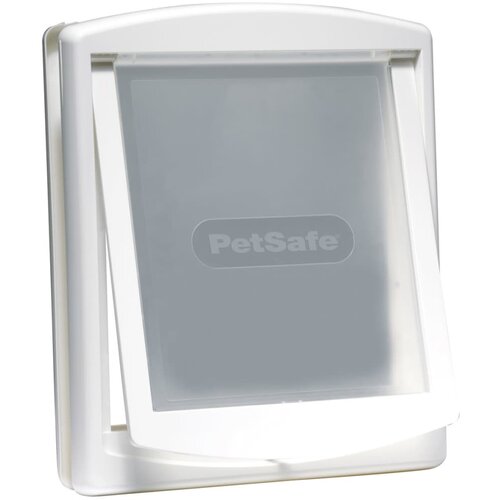 PetSafe Dvosmerna vrata za pse 760 velika 35,6x30,5 cm bela Slike