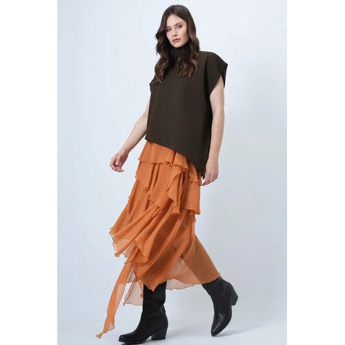 Trend Alacati Stili Ženska bluza Alc-X14686, Kaki Cene