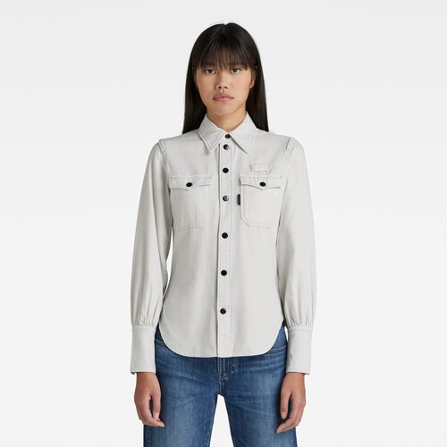 G-star Shirt - Slim shirt wmn ls grey Slike