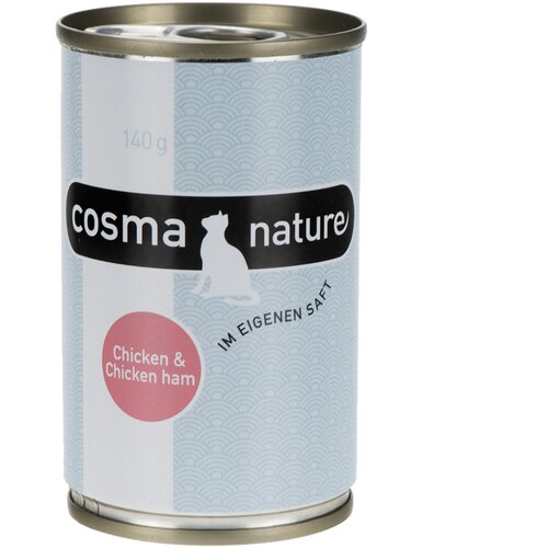 Cosma Varčno pakiranje Nature 12 x 140 g - Piščanec & piščančja šunka Cene
