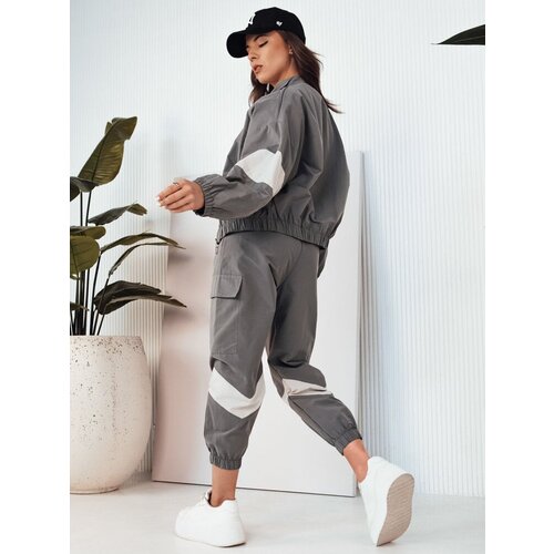 DStreet HAROL women&amp;#039;s tracksuit, dark grey Slike