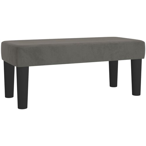 Box spring krevet s madracem tamnosivi 90x190 cm bar&amp;scaron;unasti Slike