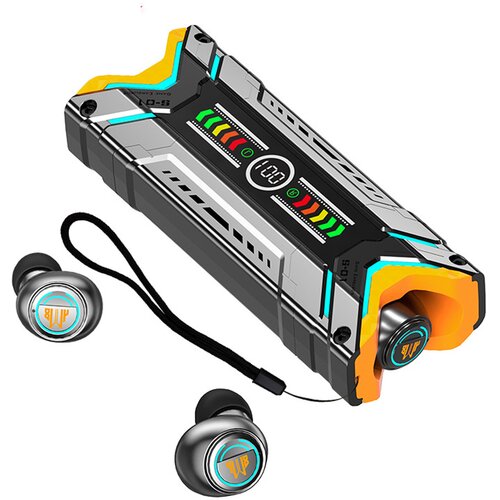 Venisymlis Sci-Fi Mecha TWS Bluetooth 5.3 ušesne slušalke, igralne slušalke za upravljanje skupine, (22102488) Cene